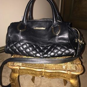 Steve Madden black leather purse